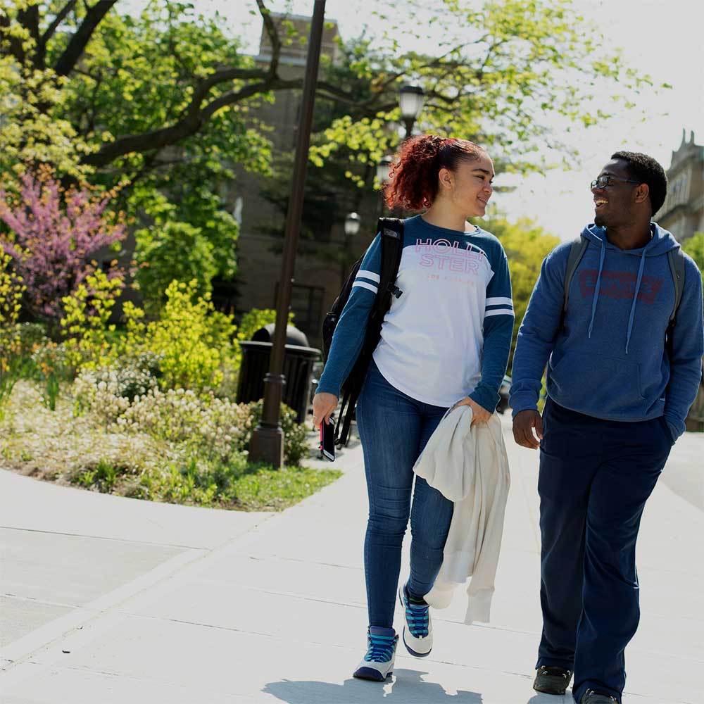 students-on-quad_square Couple walking on quad