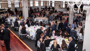 Vies of tables at the BCC Foundation Gala