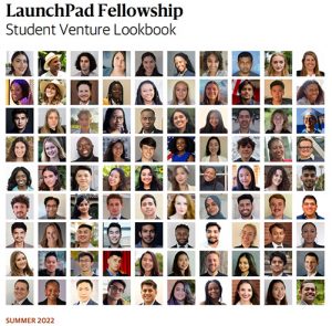 gallery images of participants from the summer fellowship program