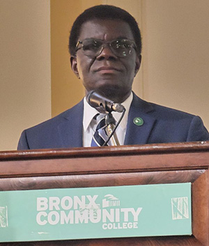 Bronx Community College President Dr. Thomas A. Isekenegbe