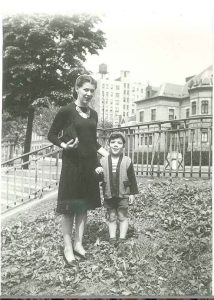 Mary S. Ortuño and son, Manuel.