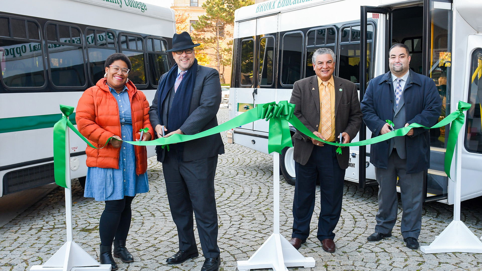 ribbon-cutting-shuttle-buses