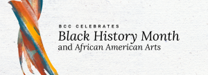 Black History Month and African American Arts banner