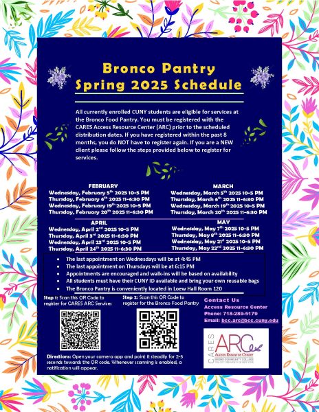 bronco-pantry-spring-2025-schedule