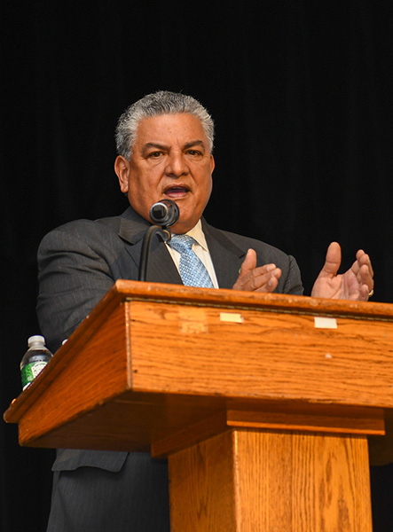 Interim President Milton Santiago