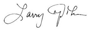Signed - Larry Johnson