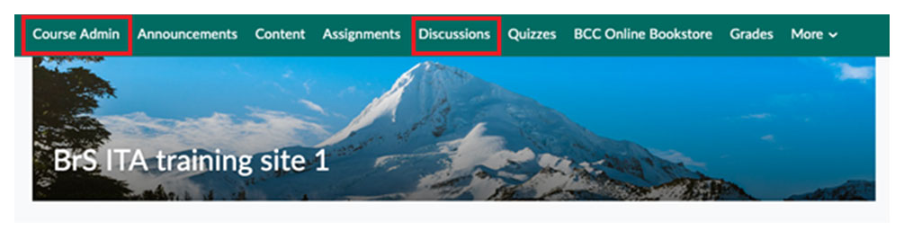 BrightSpace: Go To Grade Discussions