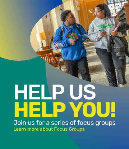 BCC Focus Groups - Fall 2025, mobile banner