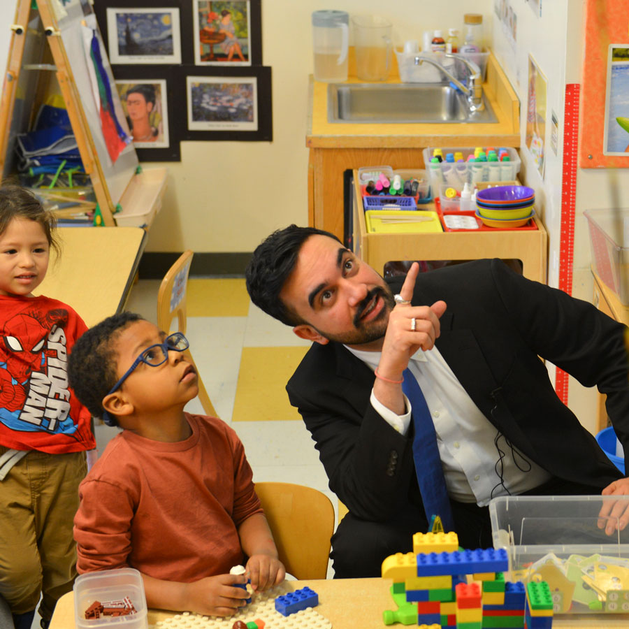 <i class="material-icons">ondemand_video</i> NYC Mayor Mamdani visits the BCC Early Childhood Center