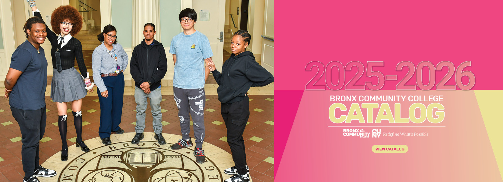 2025-2026 BCC Course Catalog banner image