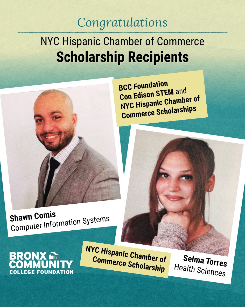 Scholarship Spotlight – Shawn Comis & Selma Torres