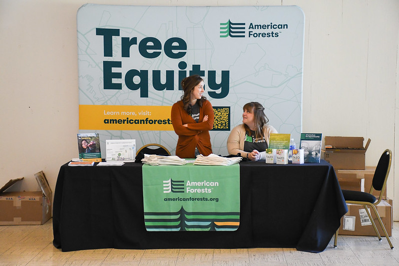 American Forests and TAZO Tea Event Bronx Community College