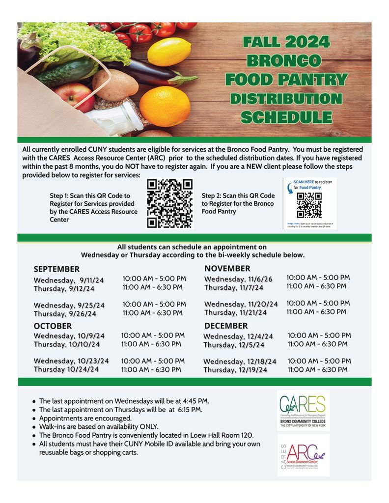 Food Pantry Bronx Community College