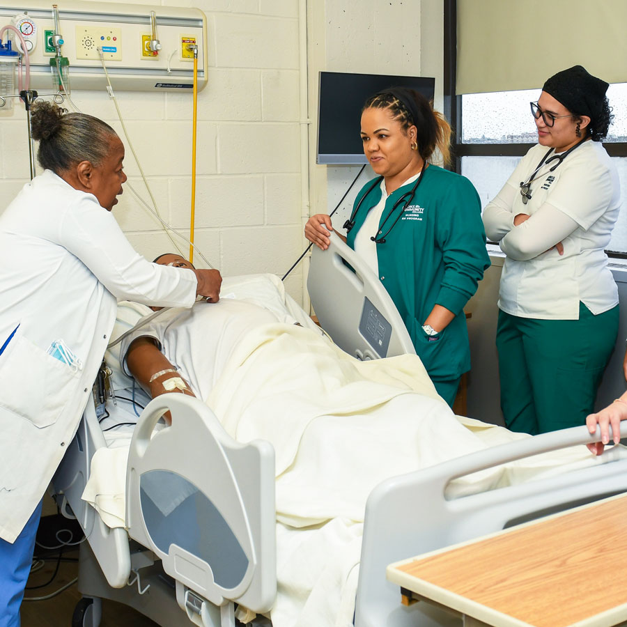 <i class="material-icons">ondemand_video</i> Nursing Students at Bronx Community College