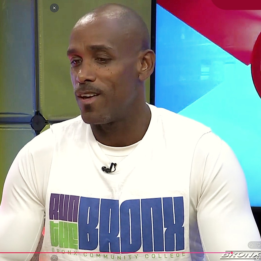 <i class="material-icons">ondemand_video</i> BCC's Deivid R. Valdez and Rob Whelan speak on BronxNet's OPEN broadcast to spotlight the 48th annual Run the Bronx.
