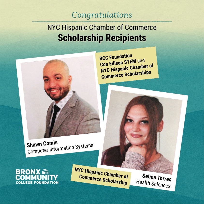 Scholarship Spotlight – Shawn Comis & Selma Torres