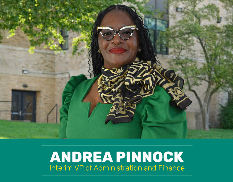Andrea Pinnock, BCC Interim Vice President of Administration and Finance
