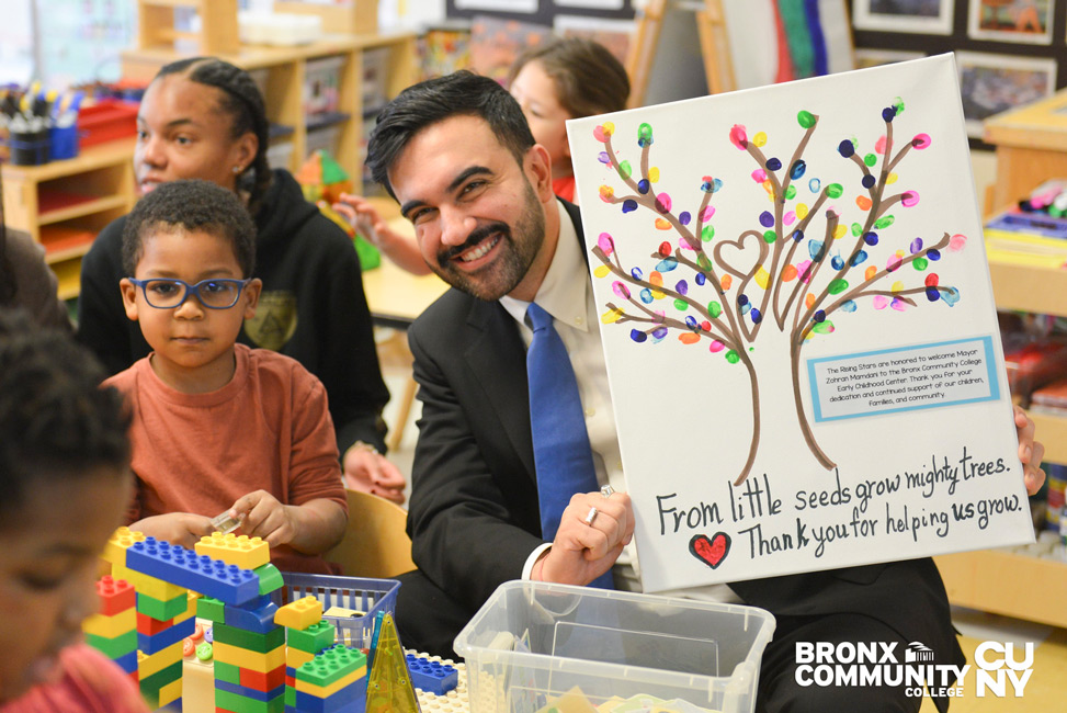 NYC Mayor Mamdani visits the BCC Early Childhood Center