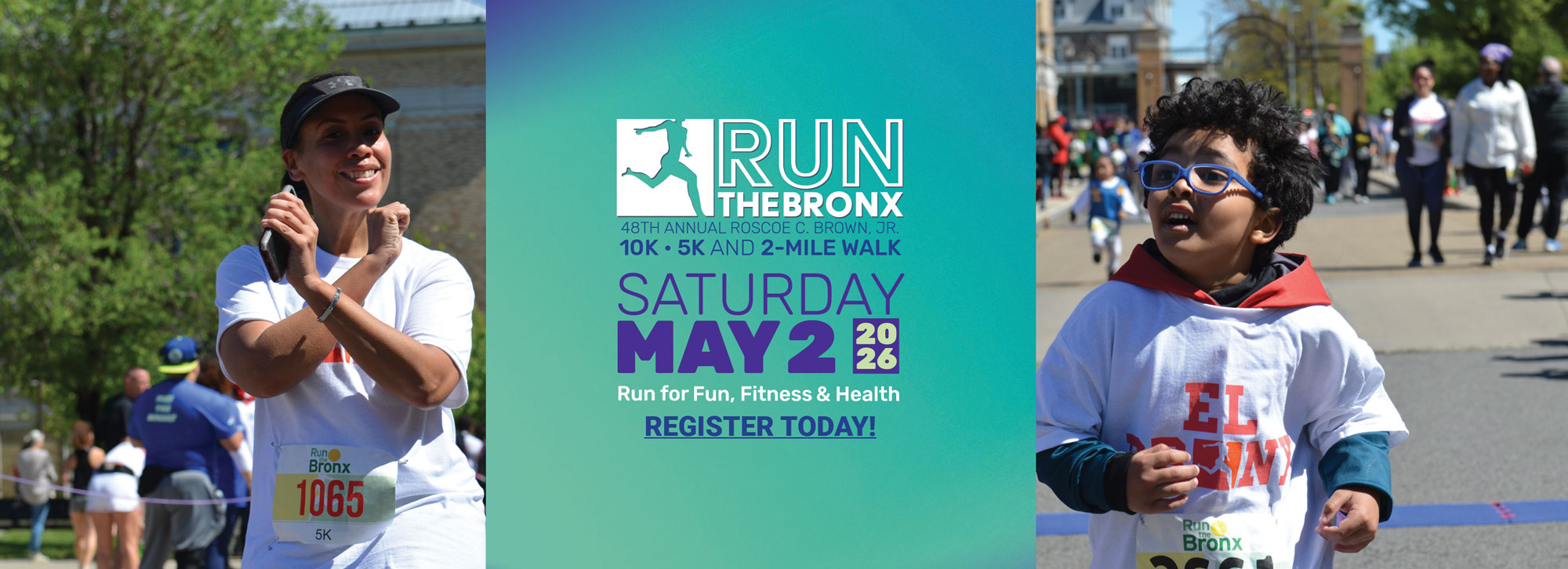 Run for the Bronx Web Banner - Saturday May 2, 2026