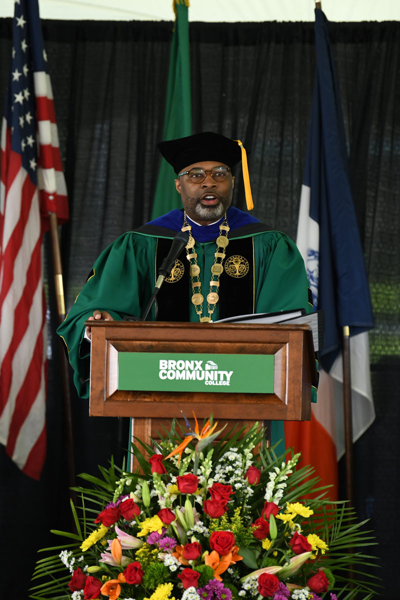 Dr. Larry Johnson Jr., President BCC