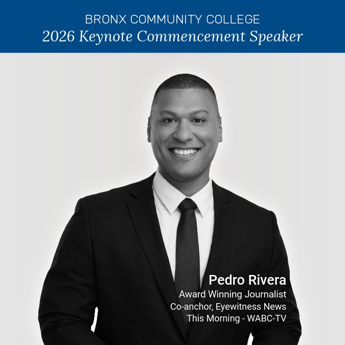 Pedro Rivera, the BCC 2026 Commencement keynote speaker